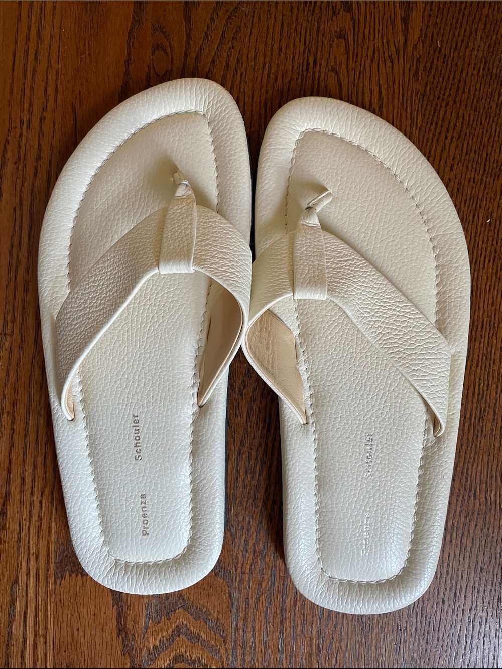 Proenza Schouler Leather Slides size 10